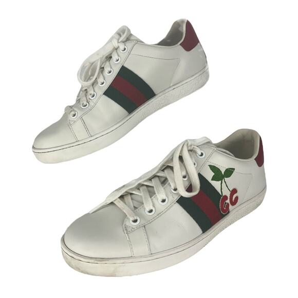 Gucci Ace Cherry Low Top Sneakers - Picture 6 of 16